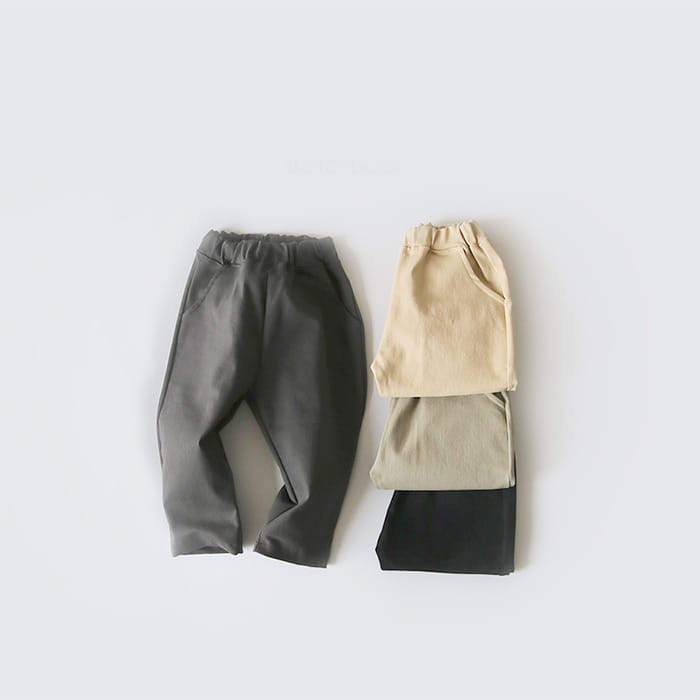 WHITESKETCHBOOK - Korean Children Fashion - #Kfashion4kids - Cotton Baggy Pants - 4