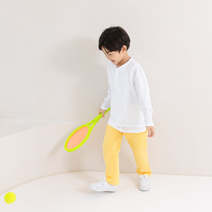 WHITESKETCHBOOK - Korean Children Fashion - #Kfashion4kids - Side Pocket Pants - 2