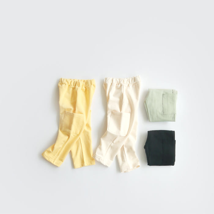 WHITESKETCHBOOK - Korean Children Fashion - #Kfashion4kids - Side Pocket Pants - 4