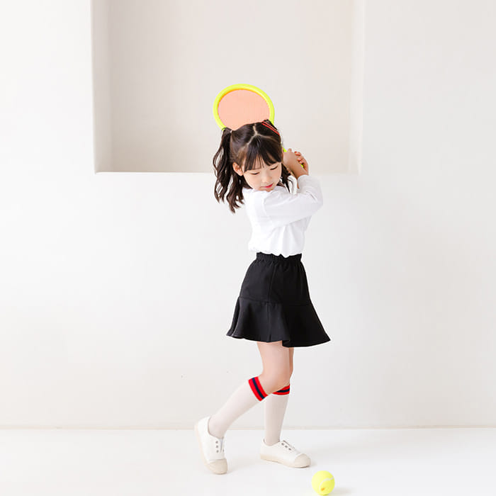 WHITESKETCHBOOK - Korean Children Fashion - #Kfashion4kids - Plare Skirt - 4
