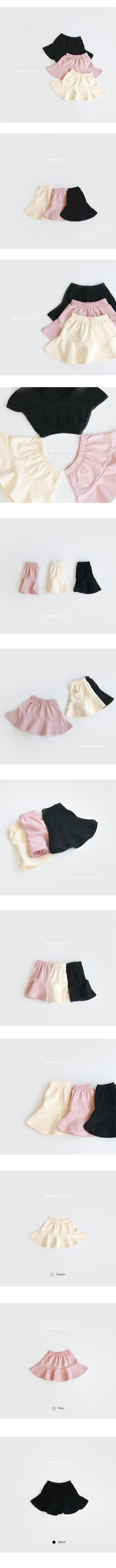 WHITESKETCHBOOK - Korean Children Fashion - #Kfashion4kids - Plare Skirt - 9