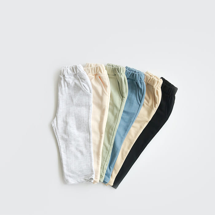 WHITESKETCHBOOK - Korean Children Fashion - #Kfashion4kids - Nomal Tery Pants - 2