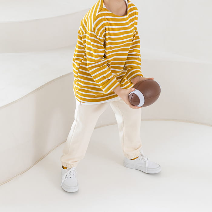 WHITESKETCHBOOK - Korean Children Fashion - #Kfashion4kids - Putty Jogger Pants