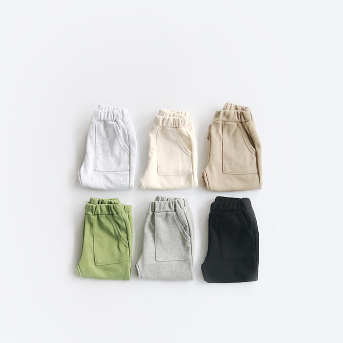 WHITESKETCHBOOK - Korean Children Fashion - #Kfashion4kids - Putty Jogger Pants - 6