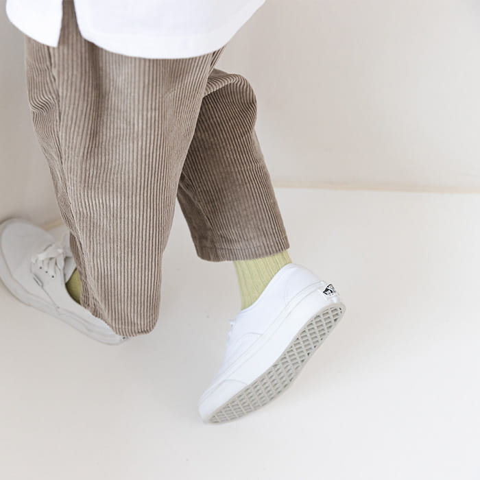 WHITESKETCHBOOK - Korean Children Fashion - #Kfashion4kids - Baggy Rib Pants - 2