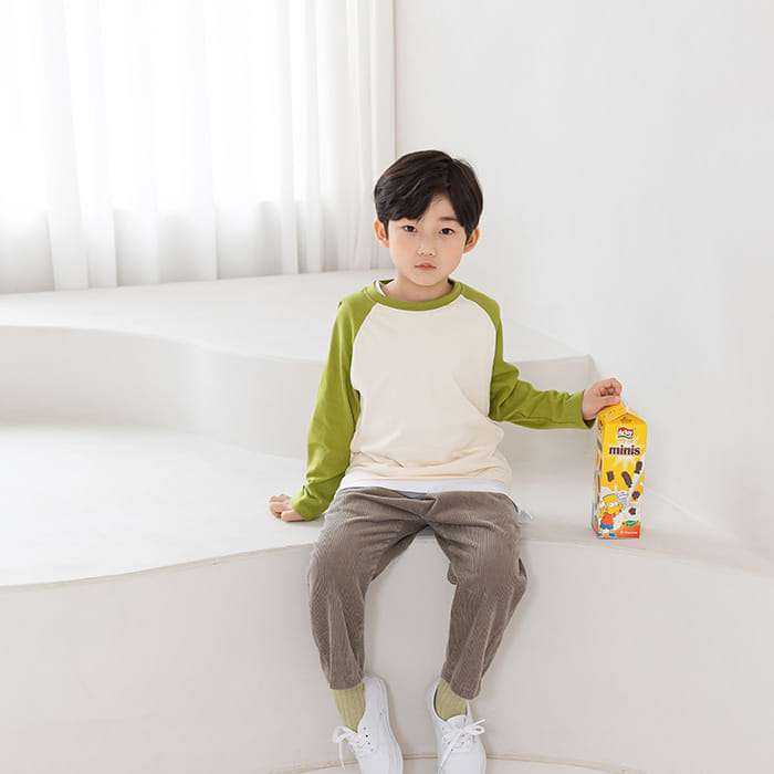 WHITESKETCHBOOK - Korean Children Fashion - #Kfashion4kids - Baggy Rib Pants - 3