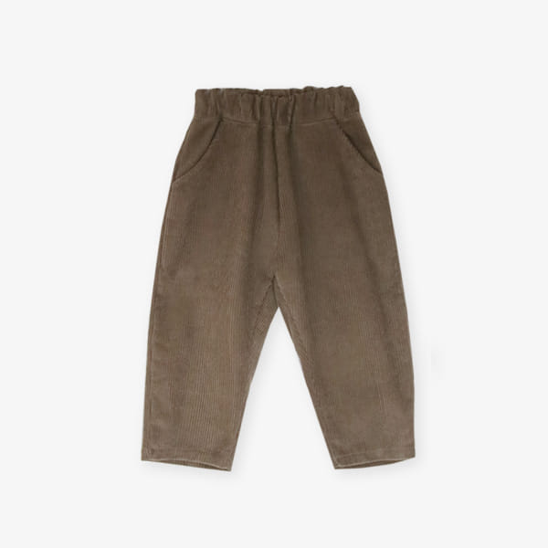 WHITESKETCHBOOK - Korean Children Fashion - #Kfashion4kids - Baggy Rib Pants - 6