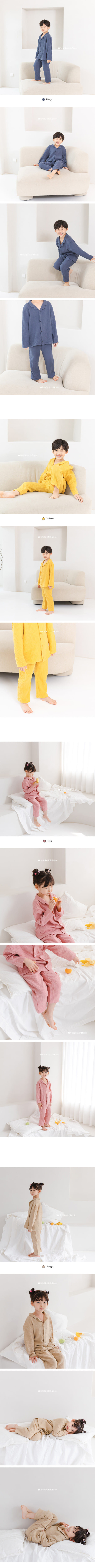 WHITESKETCHBOOK - Korean Children Fashion - #Kfashion4kids - Yoru Pajama Set - 8