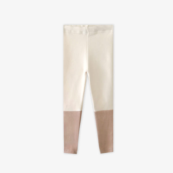 WHITESKETCHBOOK - Korean Children Fashion - #Kfashion4kids - Peach Color Leggings - 4