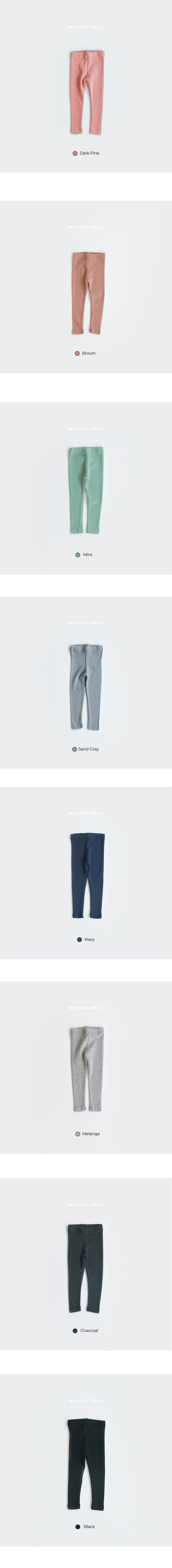 WHITESKETCHBOOK - Korean Children Fashion - #Kfashion4kids - Tok Tok Leggings - 10