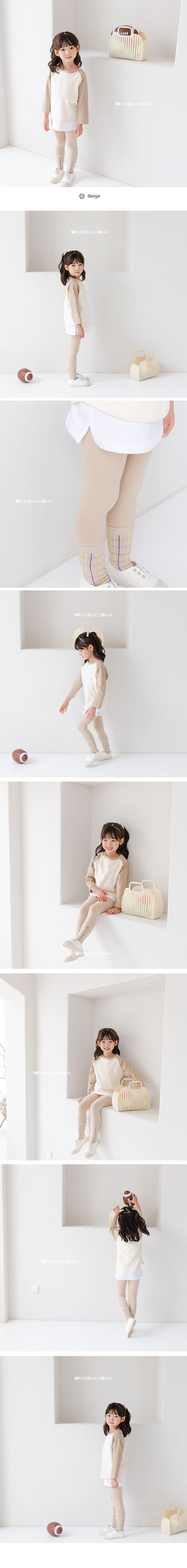 WHITESKETCHBOOK - Korean Children Fashion - #Kfashion4kids - Tok Tok Leggings - 8