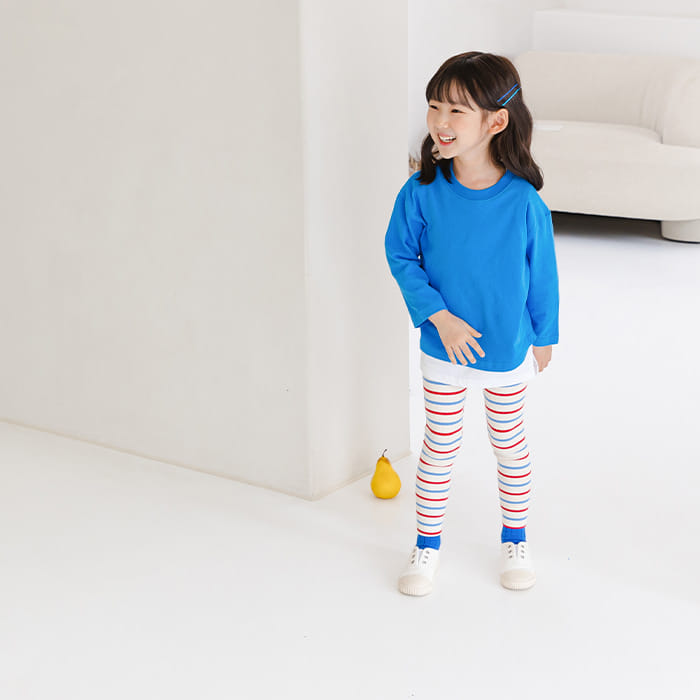 WHITESKETCHBOOK - Korean Children Fashion - #Kfashion4kids - New Tangle Rib Leggings - 5