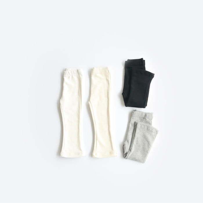 WHITESKETCHBOOK - Korean Children Fashion - #Kfashion4kids - Bootscut Leggings - 3