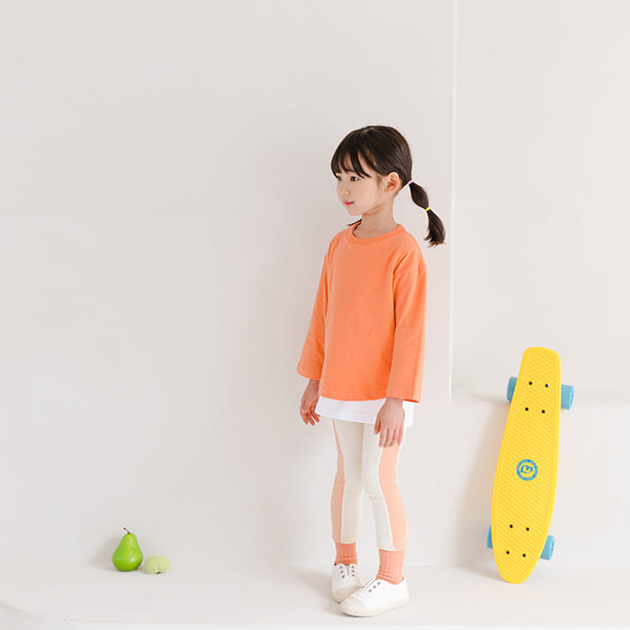 WHITESKETCHBOOK - Korean Children Fashion - #Kfashion4kids - Milk Color Leggings - 3