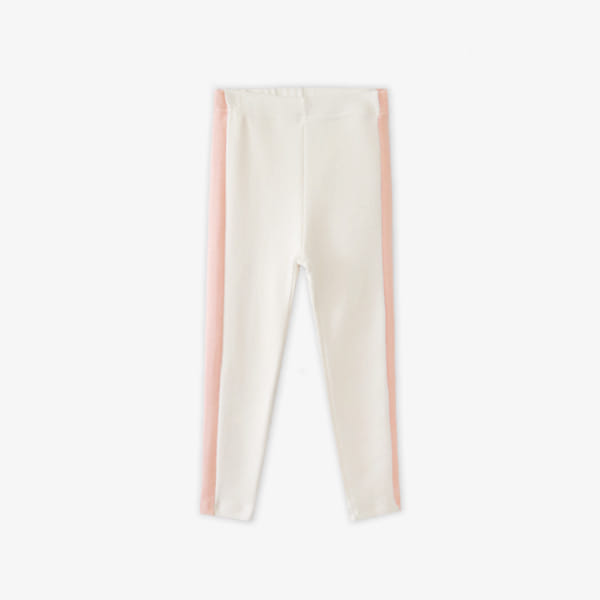 WHITESKETCHBOOK - Korean Children Fashion - #Kfashion4kids - Milk Color Leggings - 6
