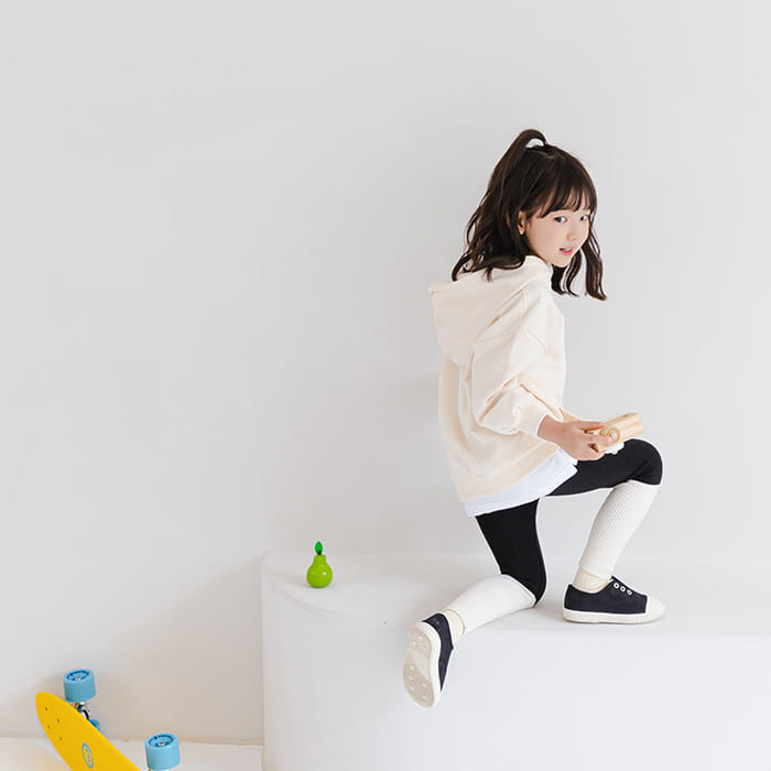 WHITESKETCHBOOK - Korean Children Fashion - #Kfashion4kids - Rib Color Leggings - 3
