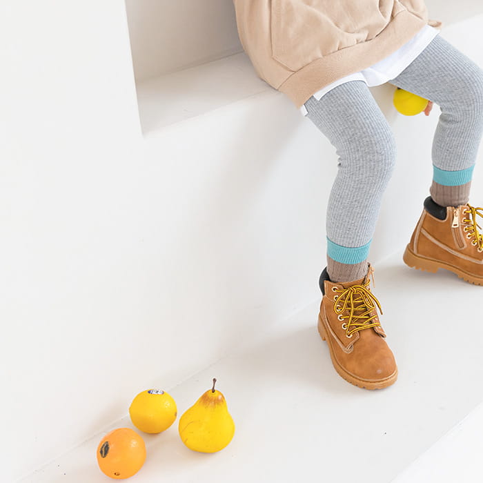 WHITESKETCHBOOK - Korean Children Fashion - #Kfashion4kids - Rib Leggings