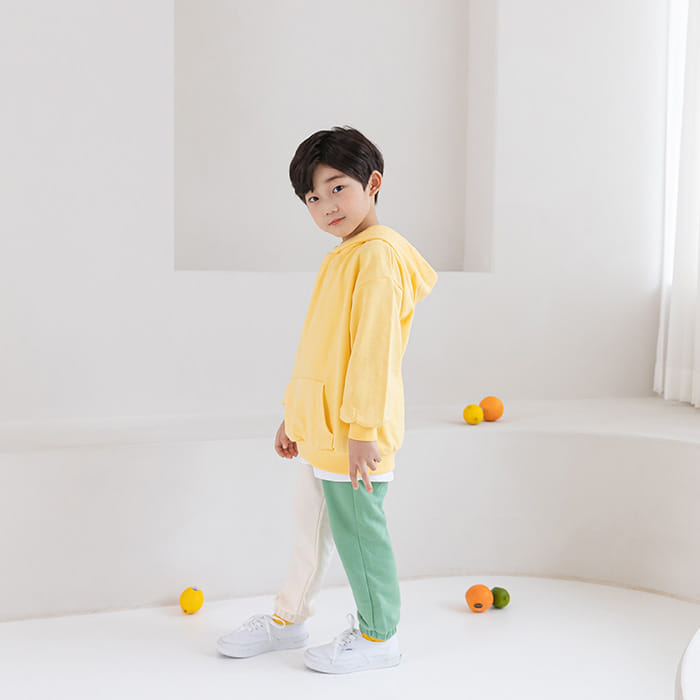 WHITESKETCHBOOK - Korean Children Fashion - #Kfashion4kids - Half Jogger Pants - 2
