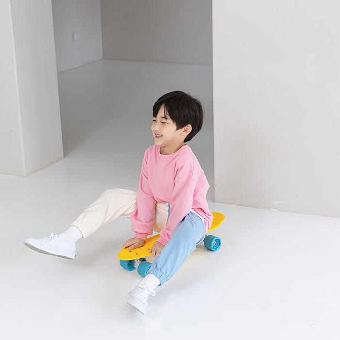 WHITESKETCHBOOK - Korean Children Fashion - #Kfashion4kids - Half Jogger Pants - 6
