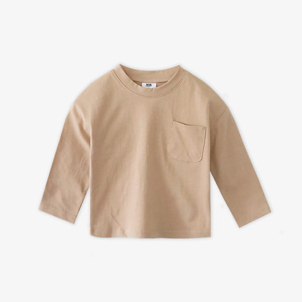 WHITESKETCHBOOK - Korean Children Fashion - #Kfashion4kids - Single Pocket Tee - 2