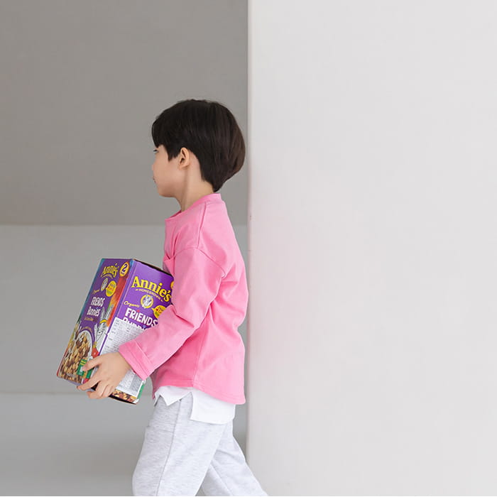 WHITESKETCHBOOK - Korean Children Fashion - #Kfashion4kids - Single Pocket Tee - 5
