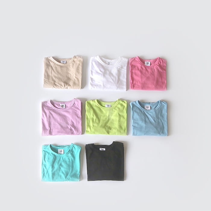 WHITESKETCHBOOK - Korean Children Fashion - #Kfashion4kids - Softly Washing Tee - 3