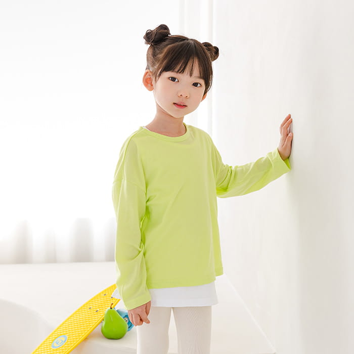 WHITESKETCHBOOK - Korean Children Fashion - #Kfashion4kids - Softly Washing Tee - 4