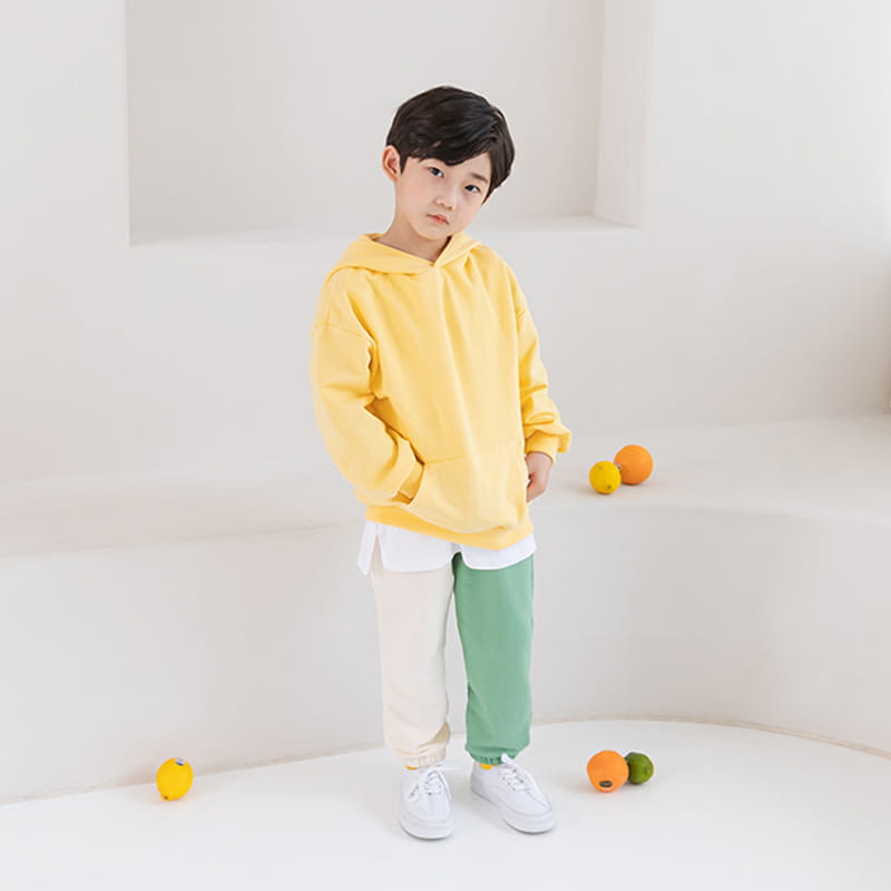 WHITESKETCHBOOK - Korean Children Fashion - #Kfashion4kids - Basic Hoody  - 4