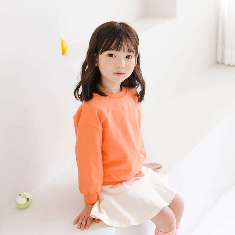 WHITESKETCHBOOK - Korean Children Fashion - #Kfashion4kids - New Basic Sweatshirt