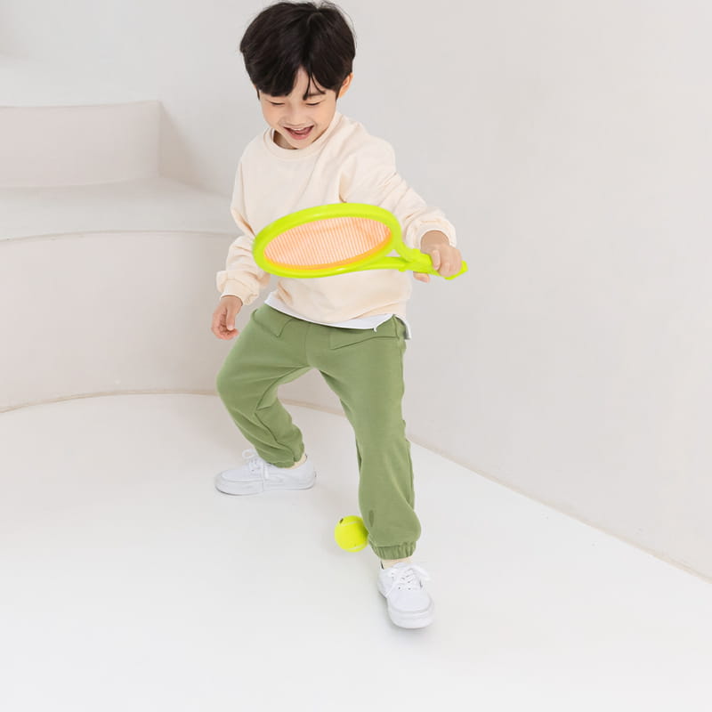 WHITESKETCHBOOK - Korean Children Fashion - #Kfashion4kids - New Basic Sweatshirt - 3