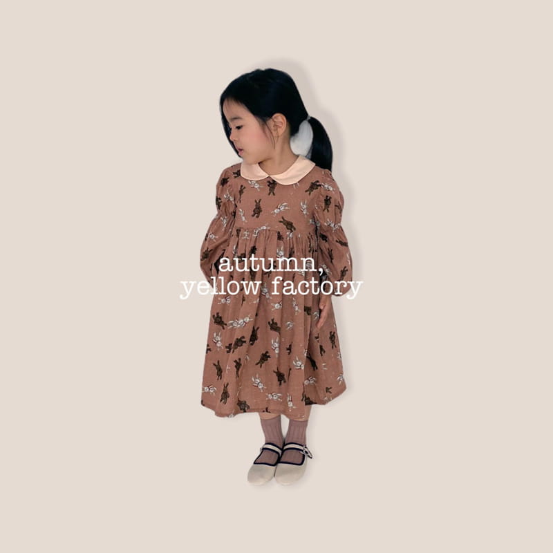 YELLOW FACTORY - Korean Children Fashion - #Kfashion4kids - Rabbit One-piece - 5