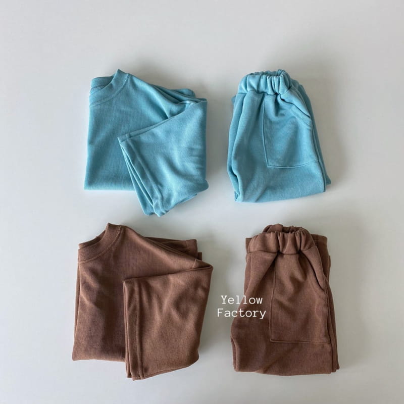 YELLOW FACTORY - Korean Children Fashion - #Kfashion4kids - Lami Top Bottom Set