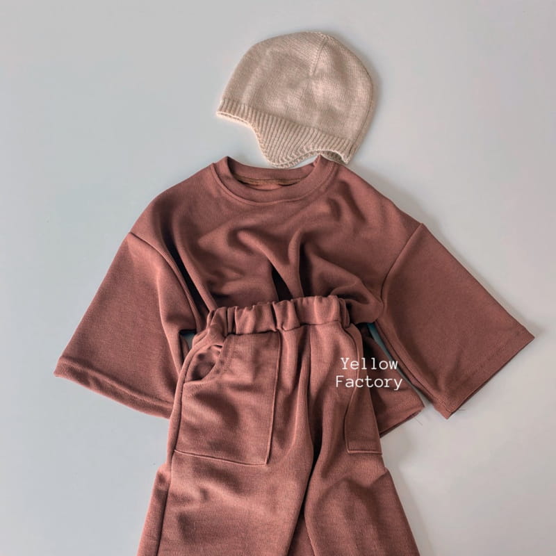 YELLOW FACTORY - Korean Children Fashion - #Kfashion4kids - Lami Top Bottom Set - 6