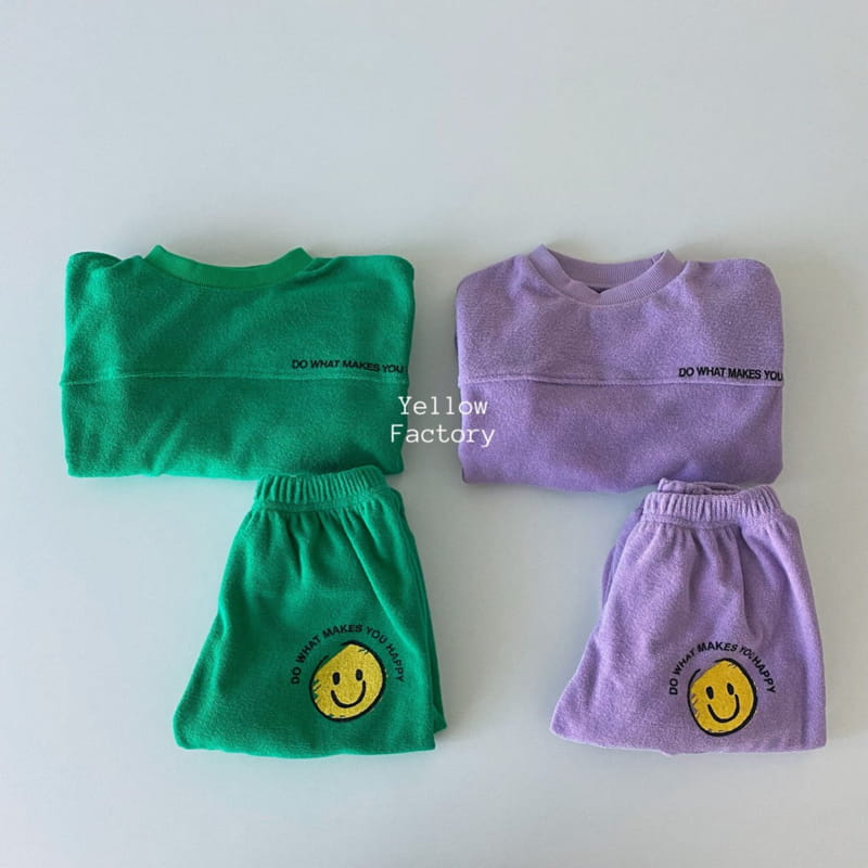 YELLOW FACTORY - Korean Children Fashion - #Kfashion4kids - Towols Top Bottom Set