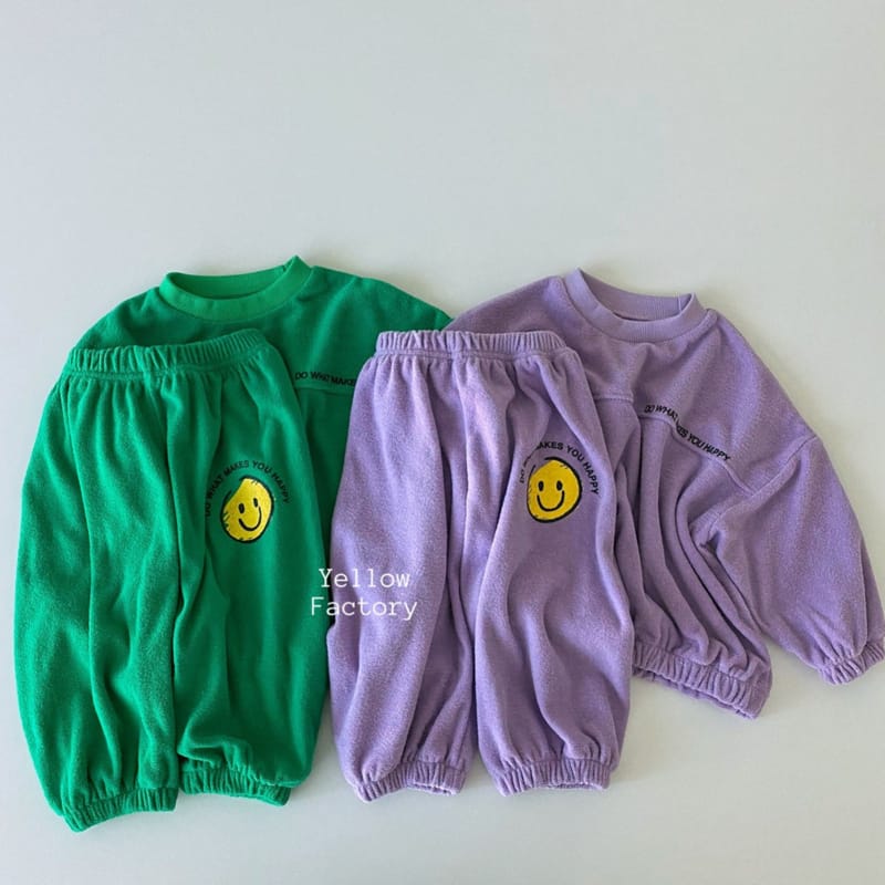 YELLOW FACTORY - Korean Children Fashion - #Kfashion4kids - Towols Top Bottom Set - 2