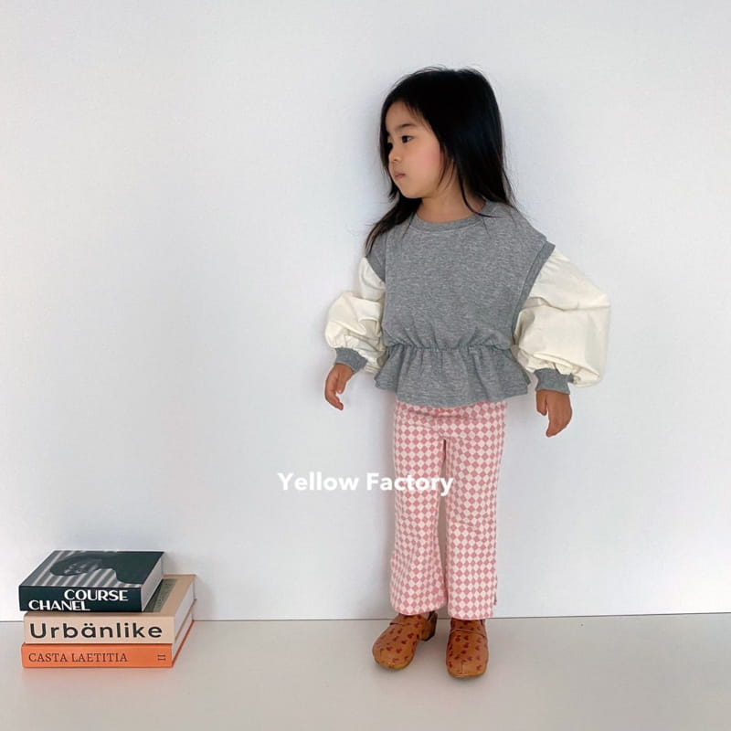 YELLOW FACTORY - Korean Children Fashion - #Kfashion4kids - Pattern Pants Diamond - 7