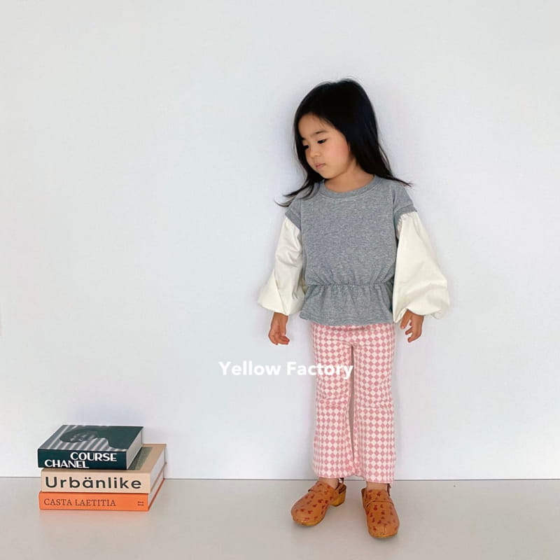 YELLOW FACTORY - Korean Children Fashion - #Kfashion4kids - Pattern Pants Diamond - 8