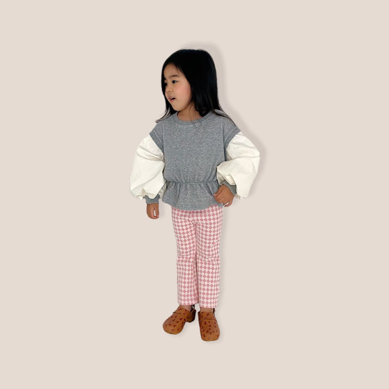 YELLOW FACTORY - Korean Children Fashion - #Kfashion4kids - Pattern Pants Diamond - 9