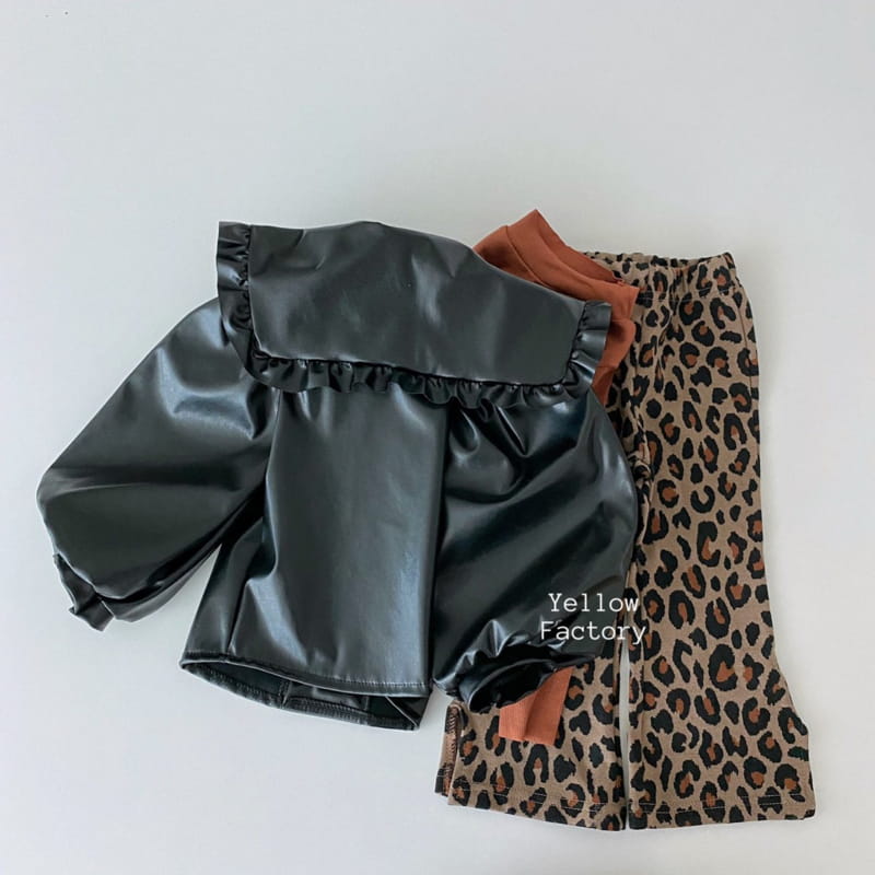 YELLOW FACTORY - Korean Children Fashion - #Kfashion4kids - Pattern Pants Leopard - 2