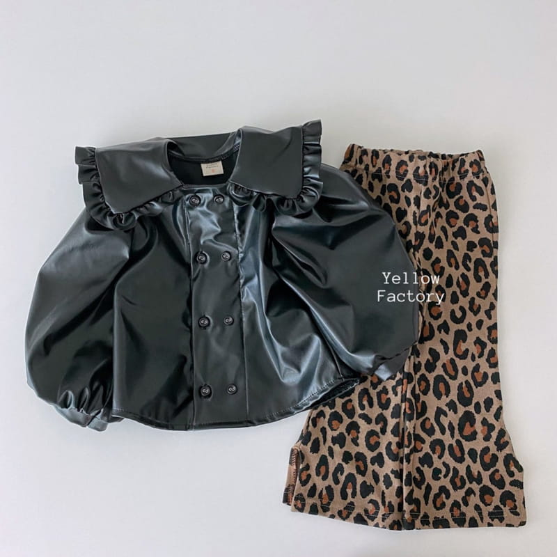YELLOW FACTORY - Korean Children Fashion - #Kfashion4kids - Pattern Pants Leopard - 4