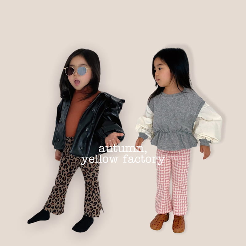 YELLOW FACTORY - Korean Children Fashion - #Kfashion4kids - Pattern Pants Leopard - 8