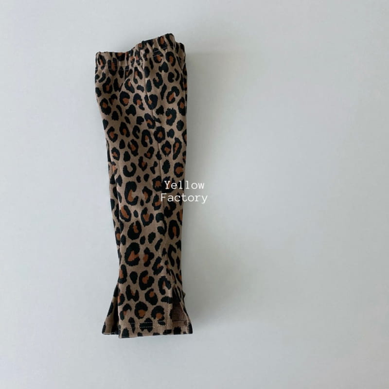 YELLOW FACTORY - Korean Children Fashion - #Kfashion4kids - Pattern Pants Leopard - 9