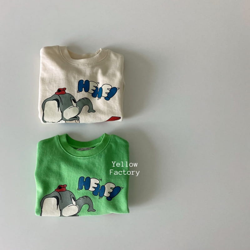 YELLOW FACTORY - Korean Children Fashion - #Kfashion4kids - Hehe Sweatshirt - 10