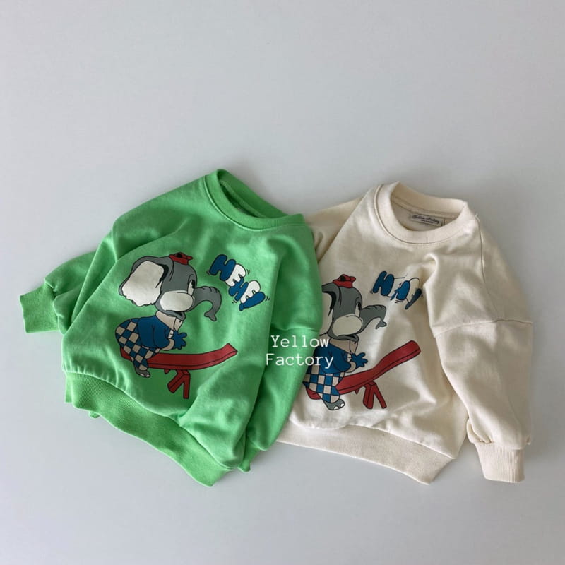 YELLOW FACTORY - Korean Children Fashion - #Kfashion4kids - Hehe Sweatshirt - 11