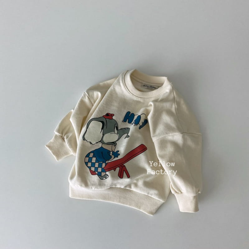 YELLOW FACTORY - Korean Children Fashion - #Kfashion4kids - Hehe Sweatshirt - 12