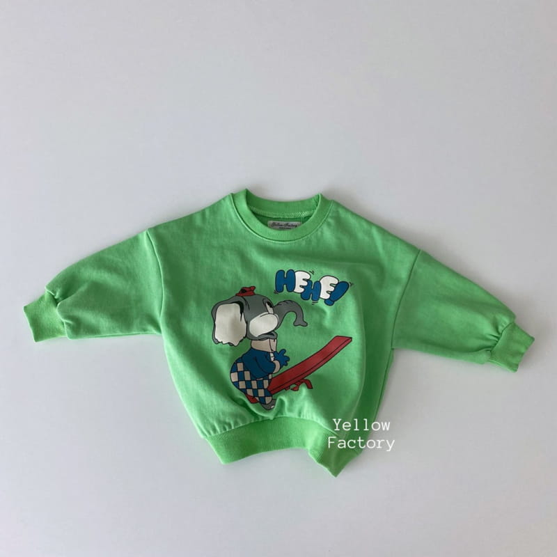 YELLOW FACTORY - Korean Children Fashion - #Kfashion4kids - Hehe Sweatshirt - 4