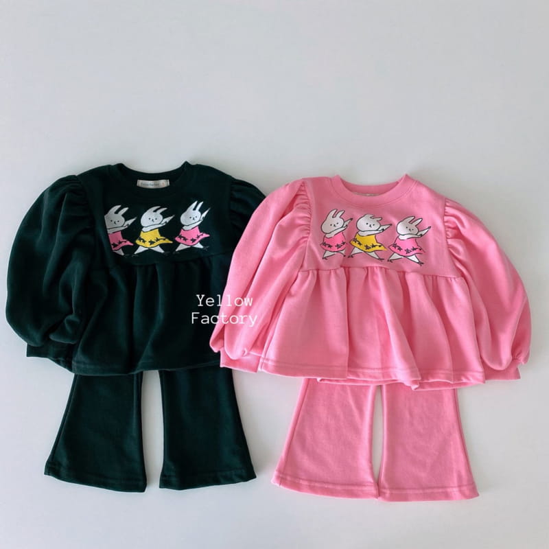 YELLOW FACTORY - Korean Children Fashion - #Kfashion4kids - Army Top Bottom Set