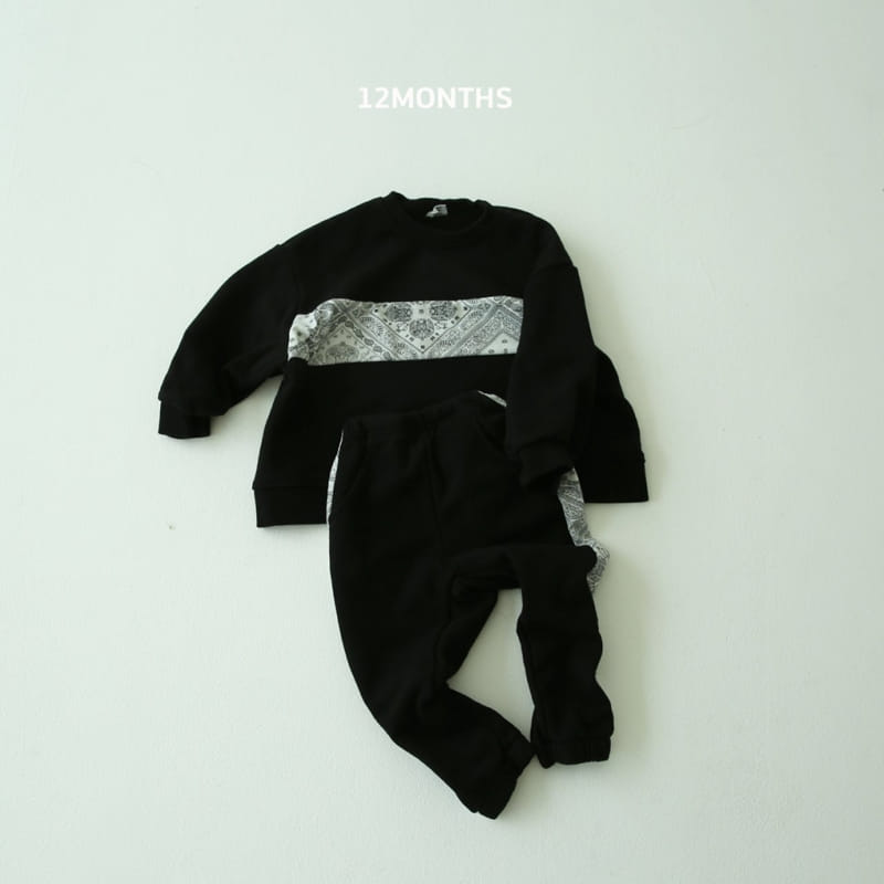 12 MONTH - Korean Children Fashion - #Kfashion4kids - A Paisely Top Bottom Set - 9