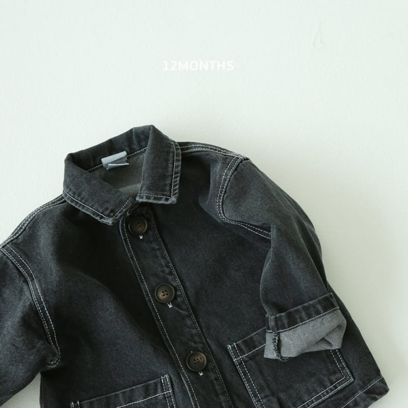 12 MONTH - Korean Children Fashion - #Kfashion4kids - Dream Denim Jacket
