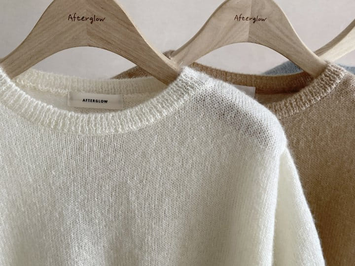 AFTER GLOW - Korean Children Fashion - #Kfashion4kids - Mohair Short Sleeves Knit - 11